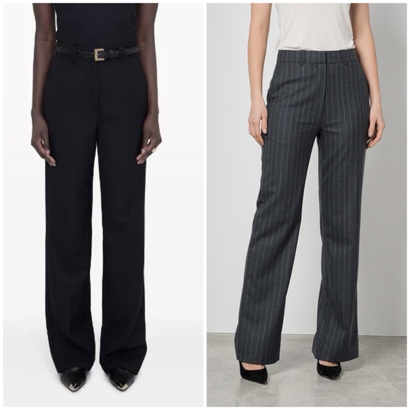 Anine Bing Pants - Anine Bing Drew Tailor Trousers Size 36 USA 4